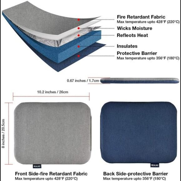 Heat Press Mat for Cricut EasyPress Machines(8x10 inch), Easy Press - Picture 2 of 6